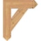 Ekena Millwork Traditional Arts & Crafts Smooth Bracket, Western Red Cedar, 5 1/2"W x 24"D x 28"H BKT06X24X28TRA03SWR - alternate 3